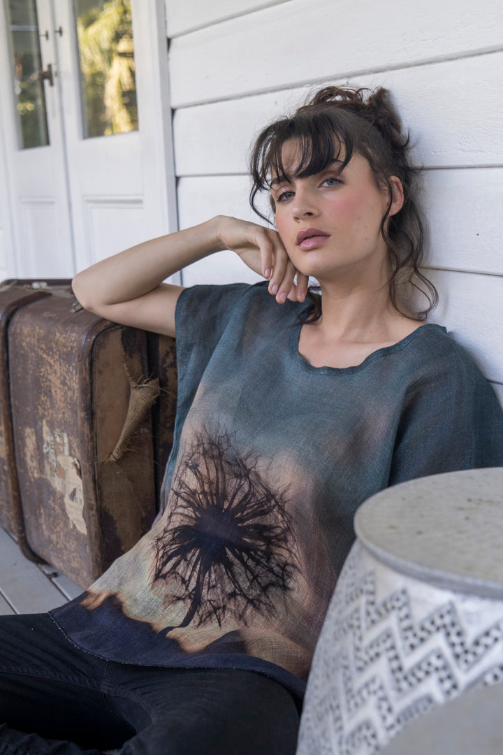 DANDELION LINEN TOP